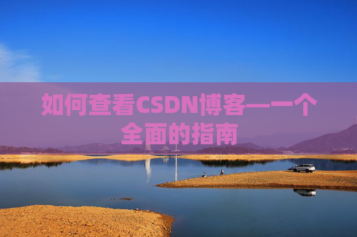 如何查看CSDN博客—一个全面的指南